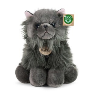 Plyšová kočka perská dlouhosrstá 30 cm ECO-FRIENDLY