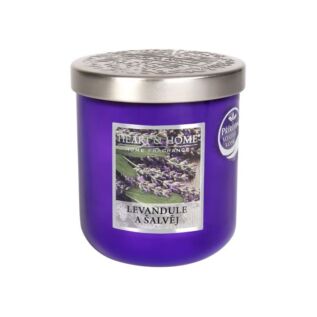 Střední svíčka - Levandule a šalvěj