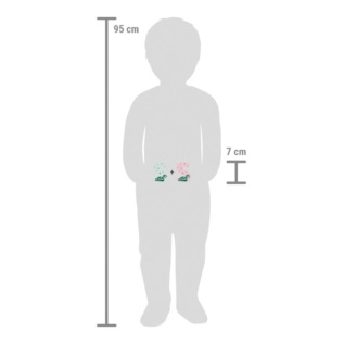 small foot Dřevěné písmeno S