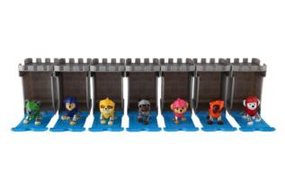 Figurka Tlapková patrola/Paw patrol Odvážní rytíři plast mix druhů v krabičce 6,5x9,5cm