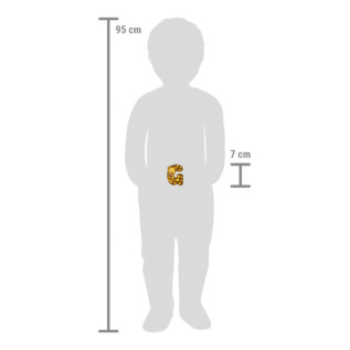 small foot Dřevěné písmeno G