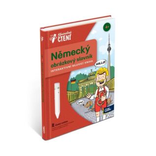 Albi Kniha Německý obrázkový slovník Kouzelné čtení