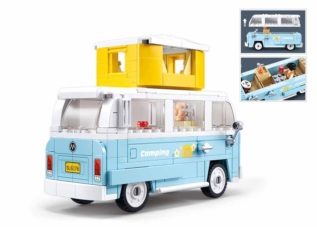 Sluban Model Bricks M38-B1192 Obytný vůz TS-2 v měřítku 1:35