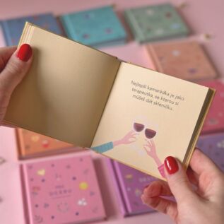 Minikniha - Pro kamarádku