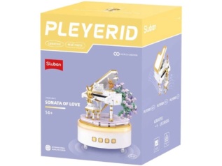Sluban Pleyerid M38-P8013 Hrací skříňka Piano Sonáta lásky