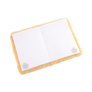 Plyšový blok - Meruňka