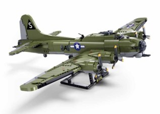 Sluban Model Bricks M38-B1367 Americký bombardér B-17G v měřítku 1:44