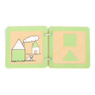 small foot Dřevěná knížka Lotta