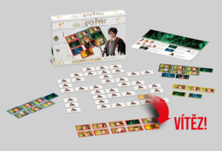 efko Harry Potter Cesta zapovězeným lesem – rodinná společenská hra