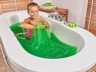 Glibbi Slime Sliz do vany - zelený