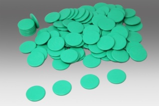 Wissner Žetony zelené 100 ks