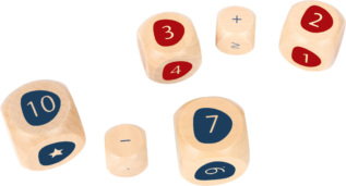 small foot Edukativní kostky počítání 1 ks