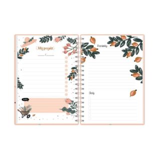 Nedatovaný diář - Floral