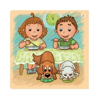 Albi Minikniha pro nejmenší - Denní činnosti Kouzelné čtení