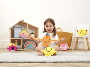 Rainbow Mr. Men Mr. Tickle Plyšová hračka