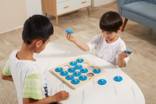 Dřevěná paměťová hra