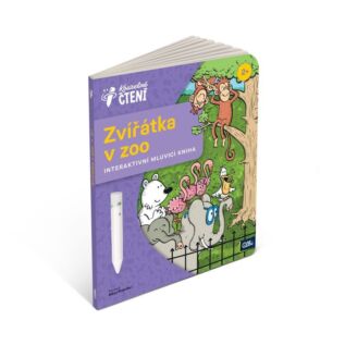 Albi Kniha Zvířátka v ZOO Kouzelné čtení
