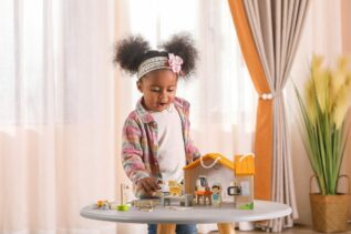 Dřevěná psí nemocnice s doplňky