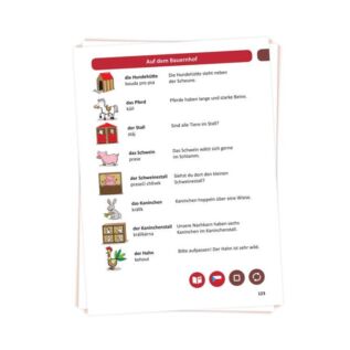 Albi Kniha Německý obrázkový slovník Kouzelné čtení