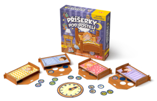 efko Příšerky pod postelí - dětská postřehová hra