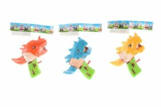 Vodní pistole dino - žlutá