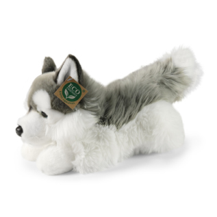 Plyšový pes husky 32 cm ECO-FRIENDLY