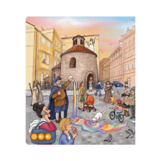 Albi Kniha Putování magickou Prahou (s mapou) Kouzelné čtení