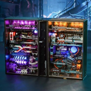 RoboTime 3D mechanická skládačka kuličkové dráhy Město budoucnosti