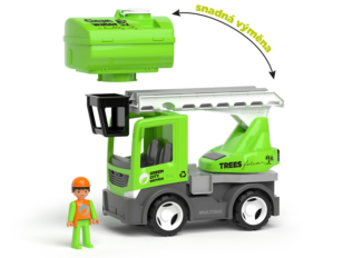 efko MultiGO City 2+1 - figurka Igráček, auto, žebřík, cisterna