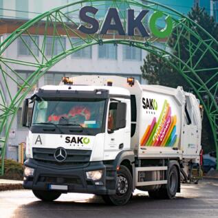 Popelářské auto SAKO