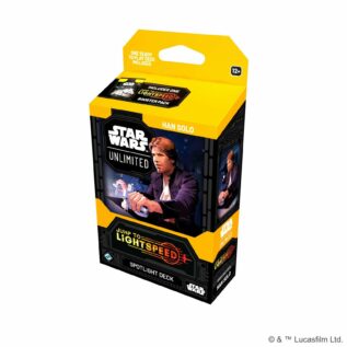 Star Wars Unlimited SWU 04: Jump to Lightspeed - Spotlight Deck - Han Solo