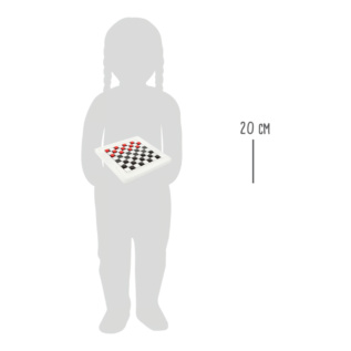 small foot Dřevěné šachy a dáma