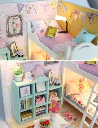 2Kids Toys miniatura domečku Cherylin pokoj