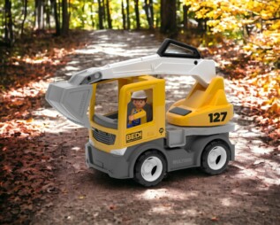 ECO MultiGO Build - Bagr s řidičem - auto s Igráčkem