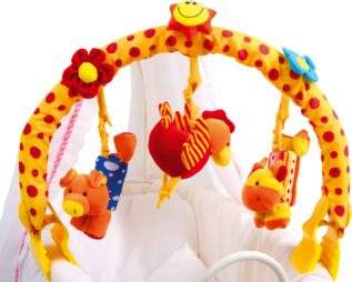 small foot Závěsný kolotoč létající zvířátka