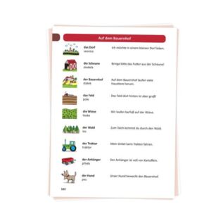 Albi Kniha Německý obrázkový slovník Kouzelné čtení