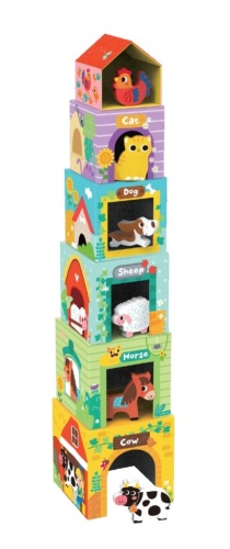2Kids Toys Kostky se zvířátky Farma