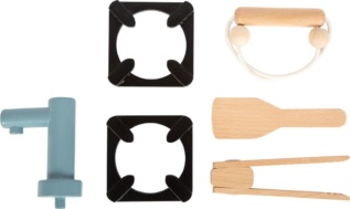 small foot Dřevěný kempingový sporák