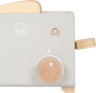 small foot Dřevěný toustovač Tasty šedý