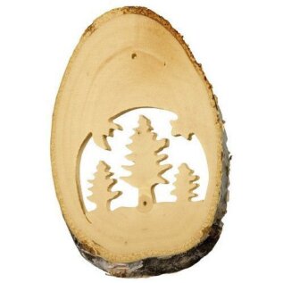 small foot Dětské dekorace přírodní obrazky zima 10 ks