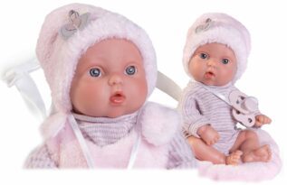 Antonio Juan 85316 Picolín - miminko s celovinylovým tělem - 21 cm