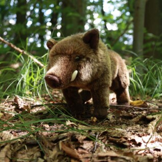 Plyšové prase divoké 30 cm ECO-FRIENDLY