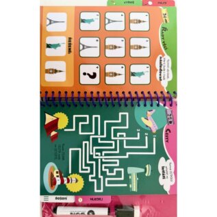 50 zábavných úkolů a her - NA CESTY 5-8 LET - napiš a smaž