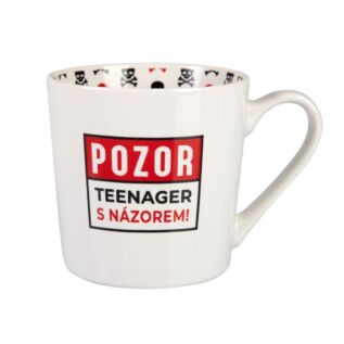 Hrnek s potiskem - Pozor teenager