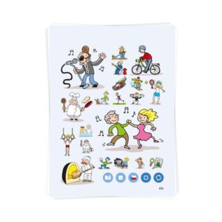 Albi Kniha Anglický obrázkový slovník Kouzelné čtení