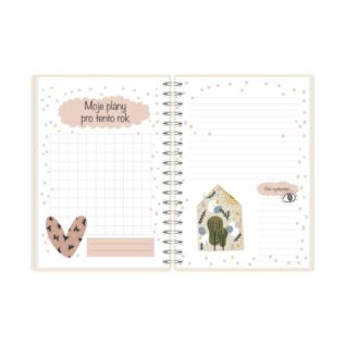 Nedatovaný diář - Botanical