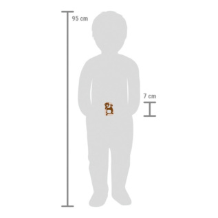 small foot Dřevěné písmeno B