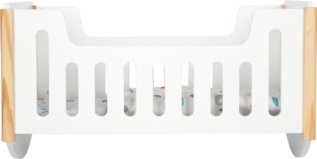 small foot Dřevěná kolébka pro panenky Little Button