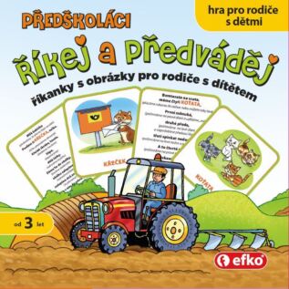 efko Říkej a předváděj Předškoláci - hra pro rozvoj dětí