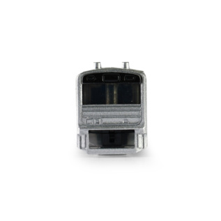 Kovový mini vlak metro